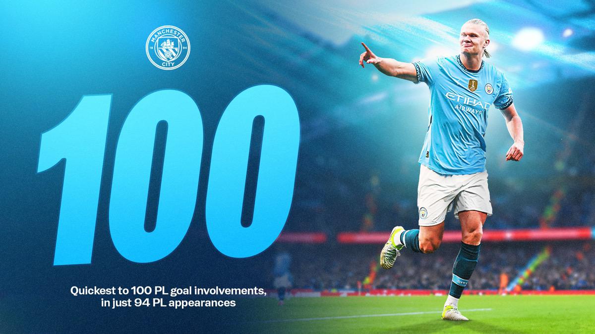 哈兰德111场100球：解码英超史上最高效进球机器的生物力学密码