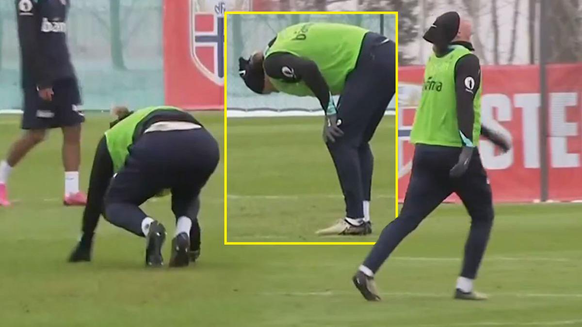 哈兰德飞巴塞罗那找膝盖专家:FA杯利物浦大战他还能首发吗?