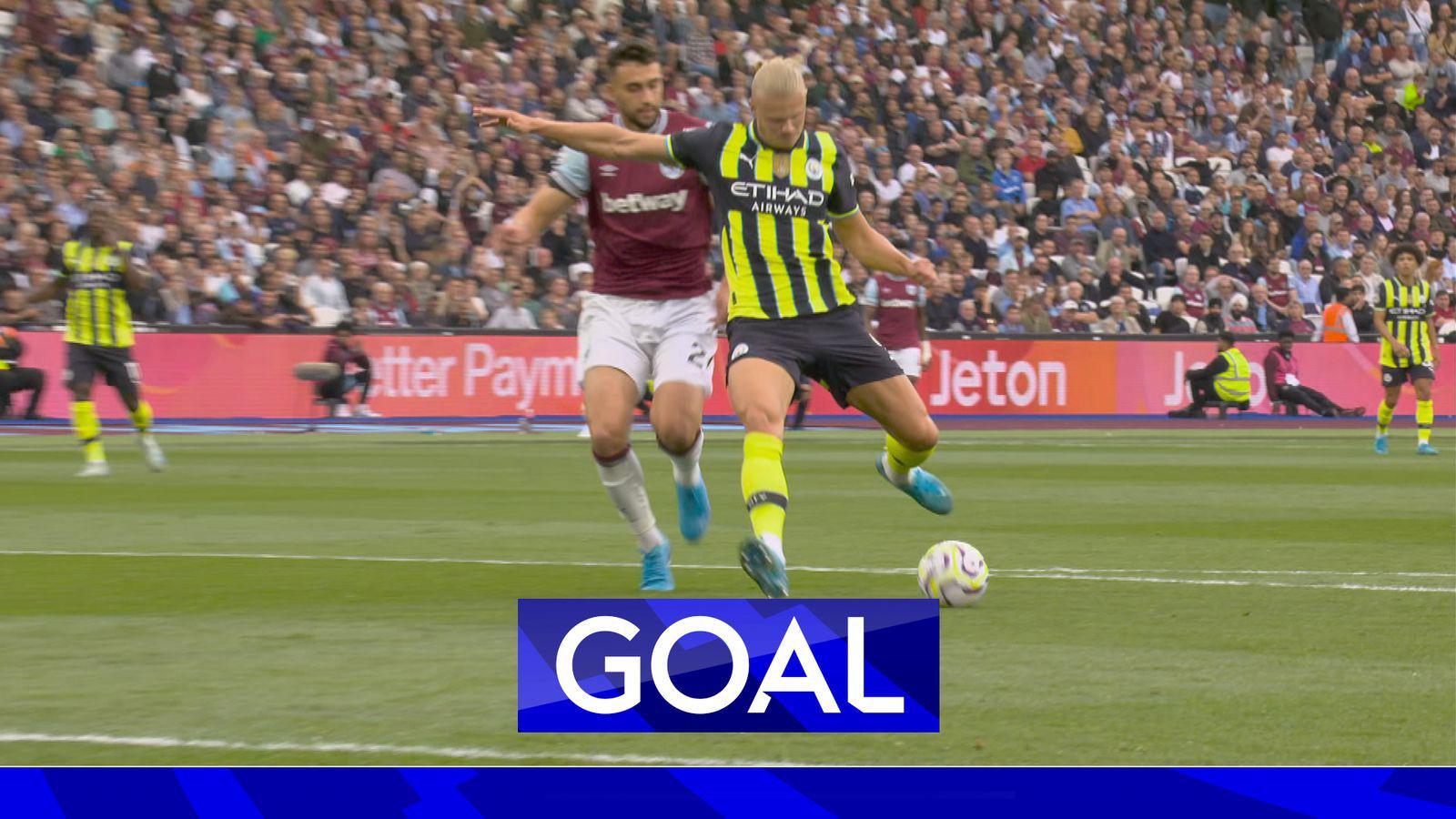 哈兰德14次触球制造3球：解码史上最高效的进球效率公式